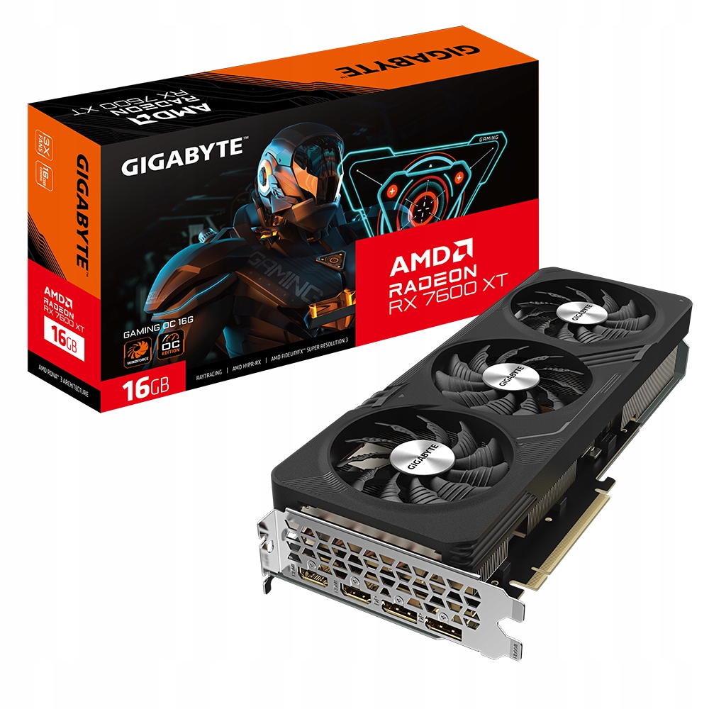 Grafická karta Gigabyte RX 7600 XT 16GB